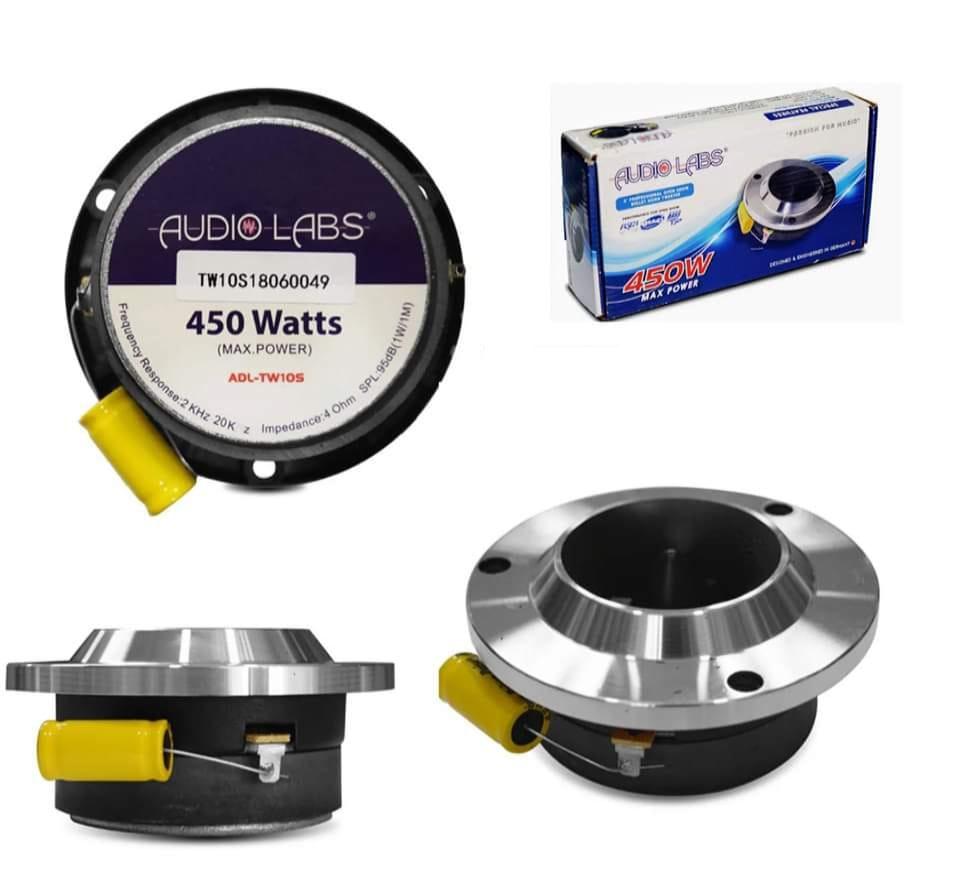 Tweeter AUDIO LABS 450W C/Punta de bala