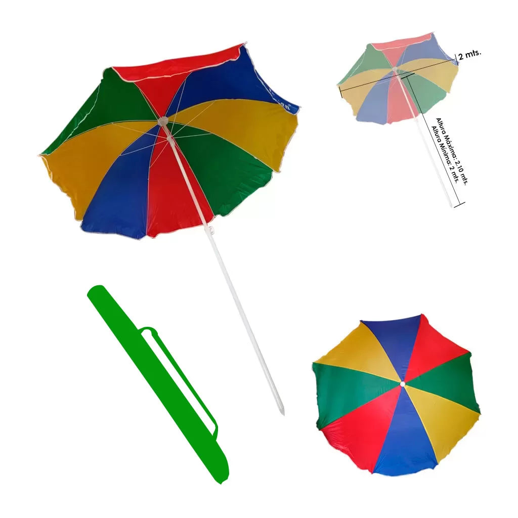 Sombrilla De Playa Grande 60cm ST-009