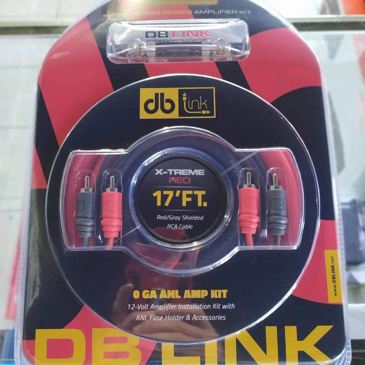 Kit De Instalación Calibre 0 DB Link RK0-ANL 5.18 Metros Para Amplificador DB Drive