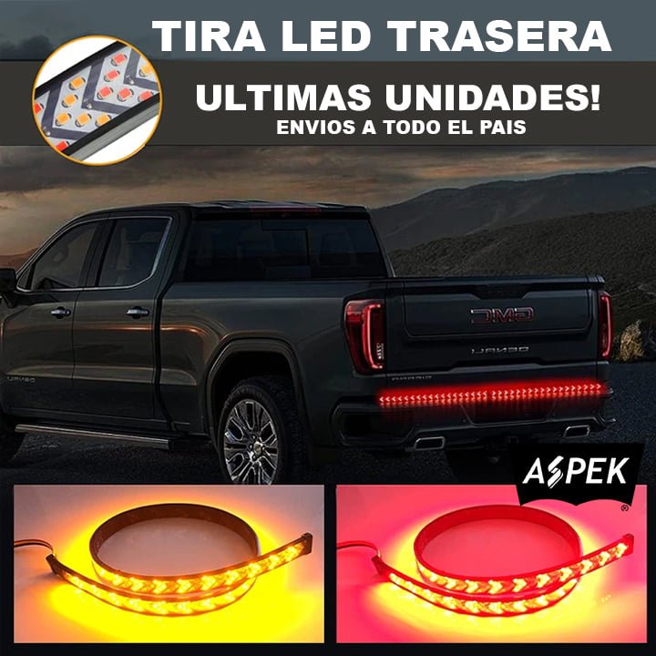 Tira led trasera 1.20 metros