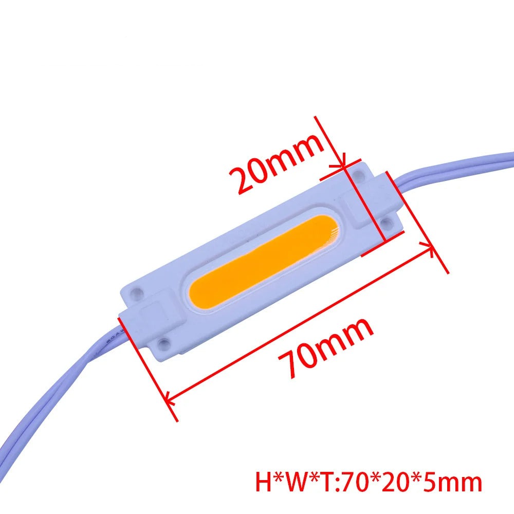 TIRA DE 20 MODULOS LED SIN LUPA PEQUEÑO