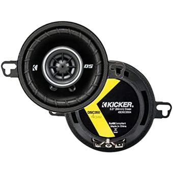 Bocina Kicker Redonda 3.5 PULGADAS 80 WATTS