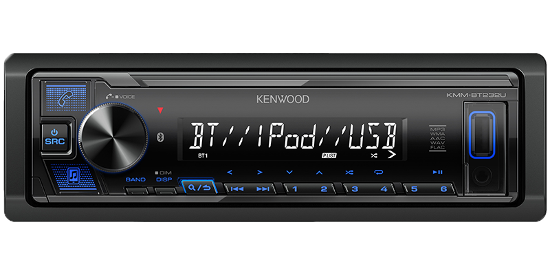 Radio Receptor de medios digitales con Bluetooth | KMM-BT232U – KENWOOD