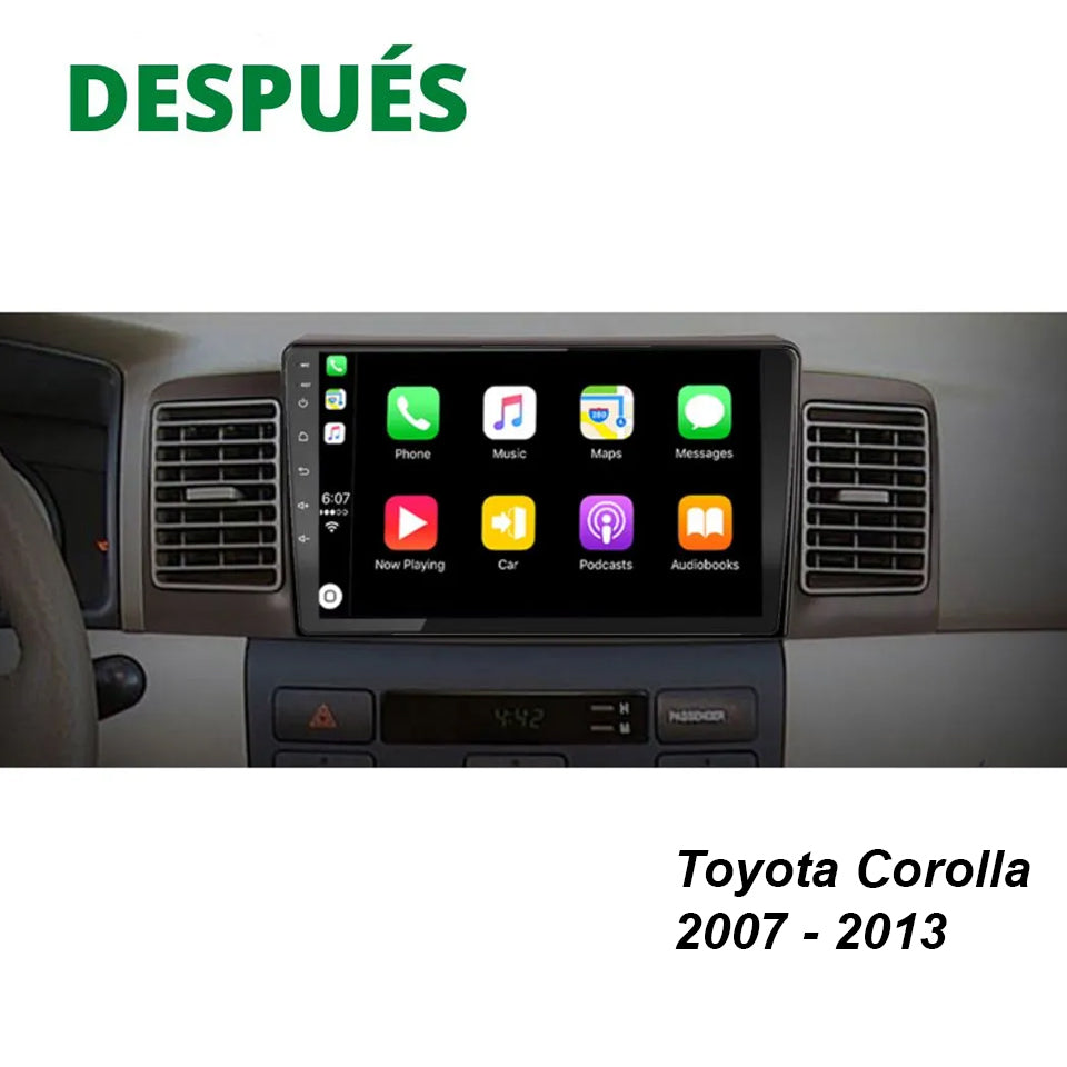 Dash Kit de 9 pulgadas Toyota Corolla 2007-2013