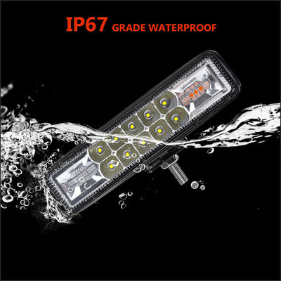 NEBLINERA LED 48W TIPO POLICIA NARANJA