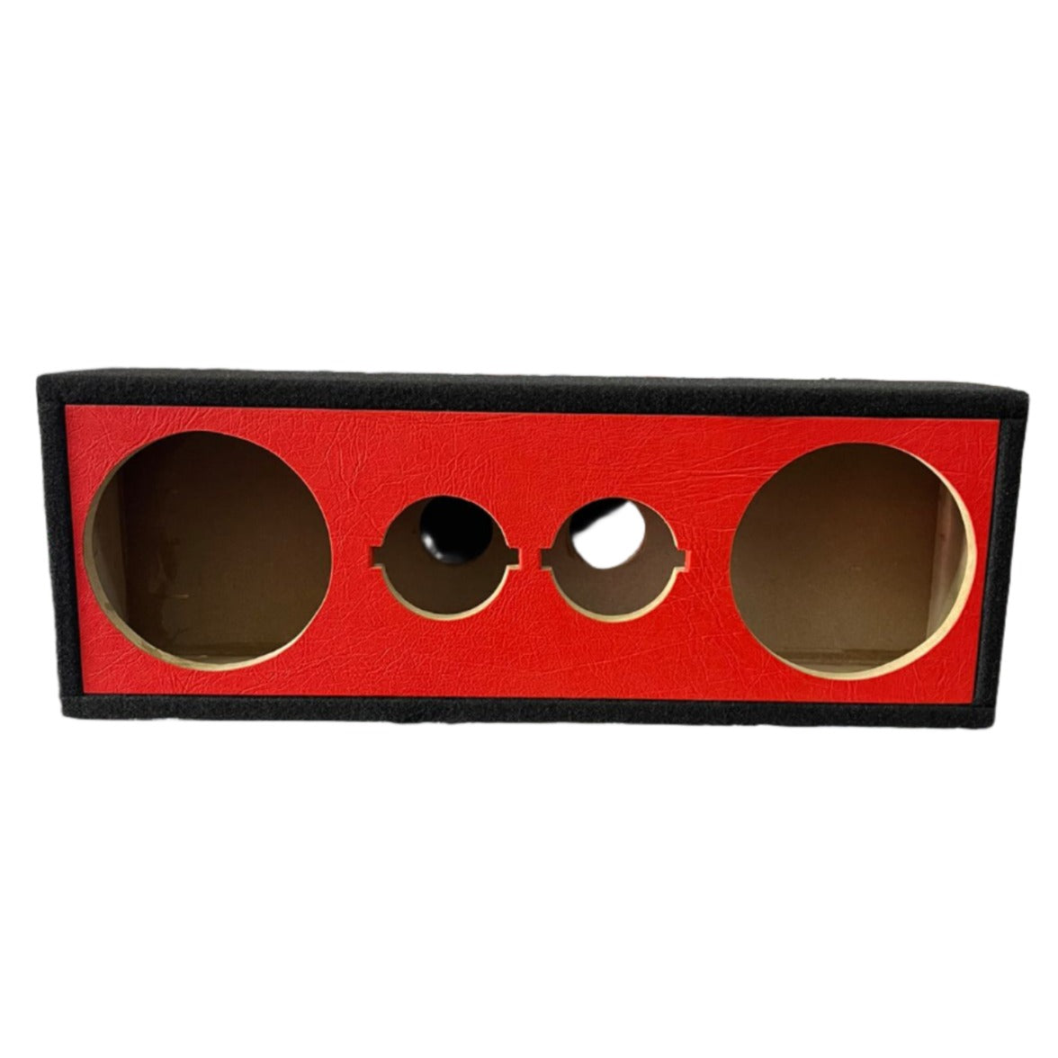 CAJON DE 2 MEDIOS DE 6.5`` Y 2 TWEETER MATERIAL MDF