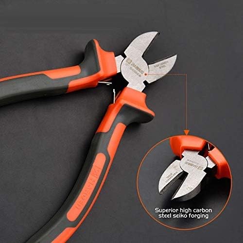 Alicate Xianyu cortador de cable 6" blister naranja