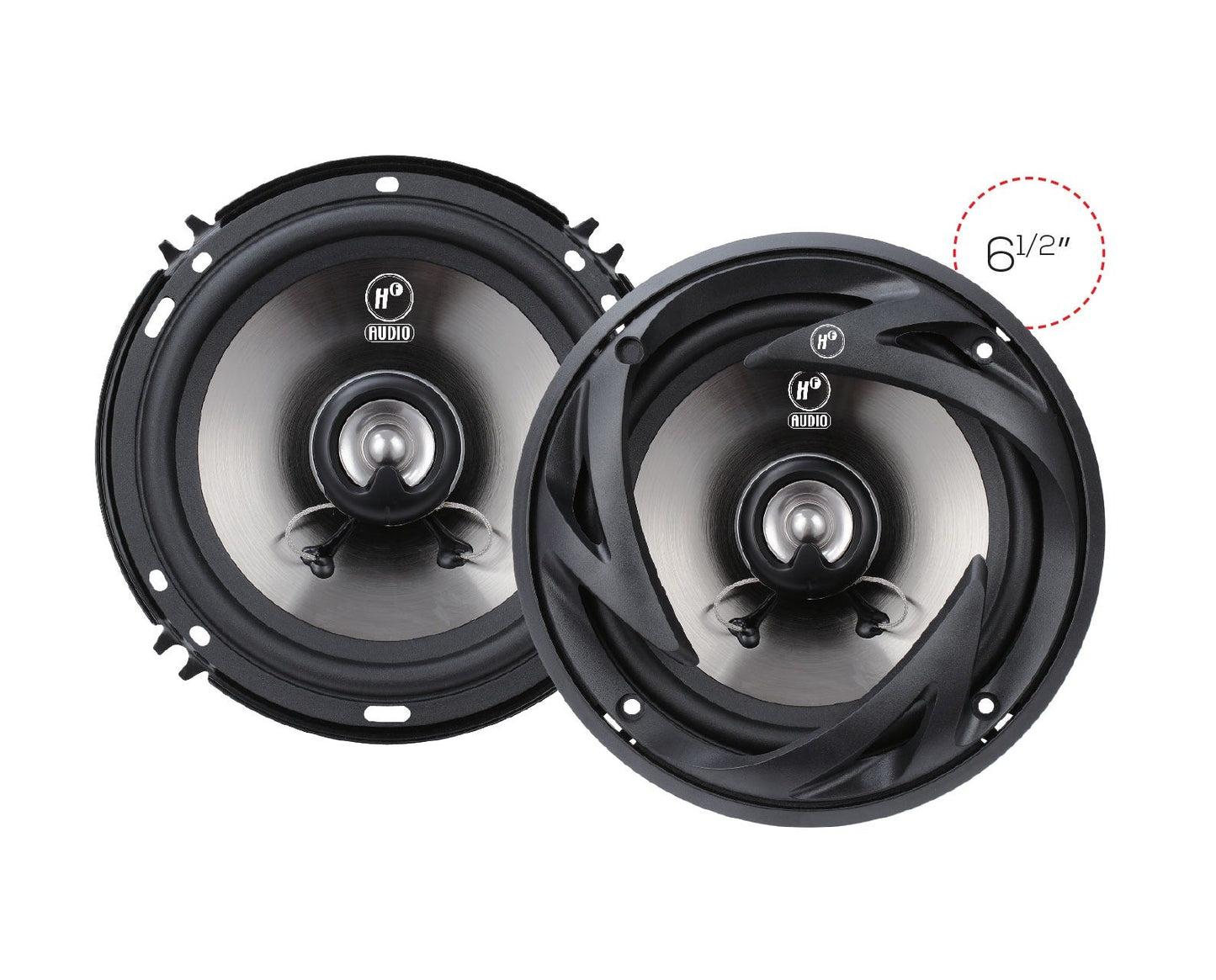 BOCINAS HF AUDIO 220 WATTS 6 PULGADAS