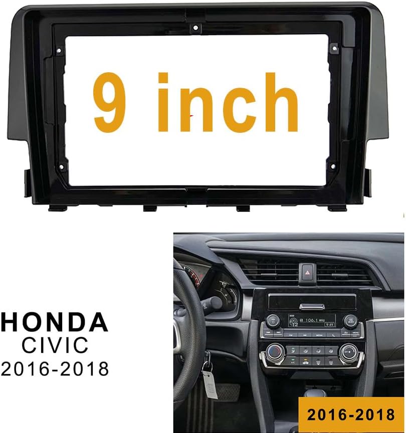 Dash Kit de 9 Pulgadas HONDA CIVIC 2016 al 2018