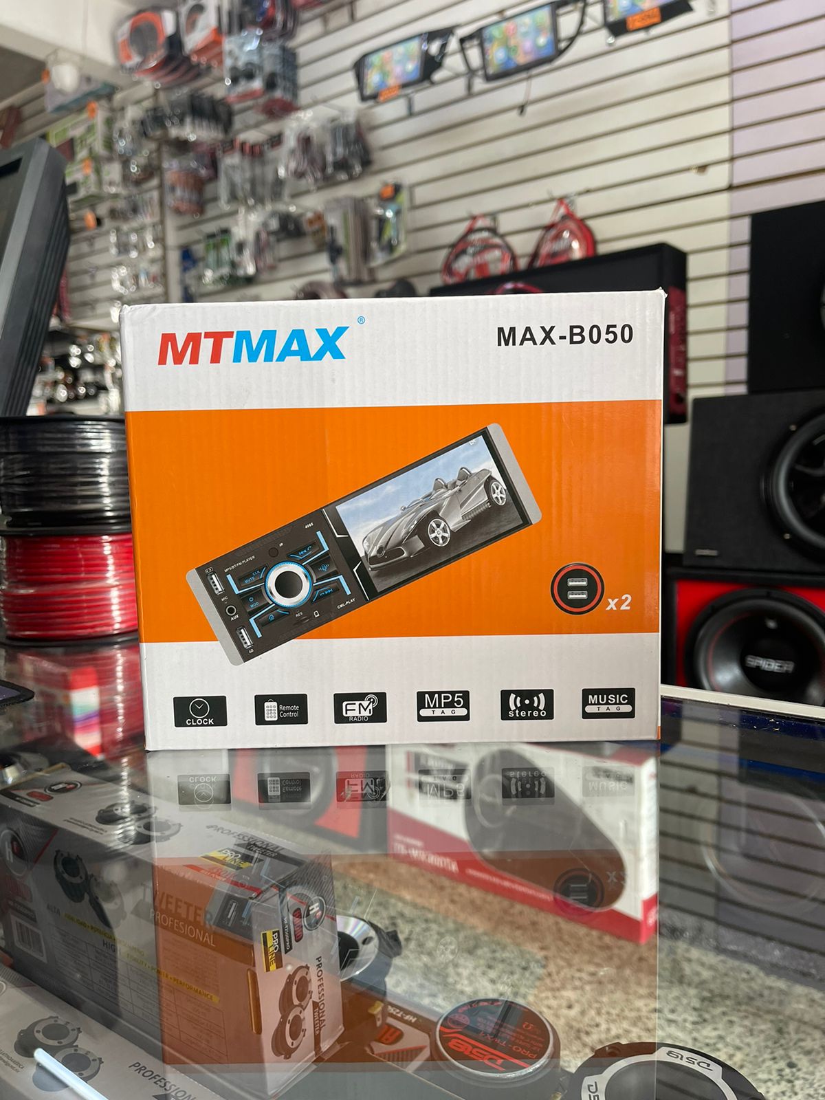 Radio de Pantalla 1 Din B050 MTMAX