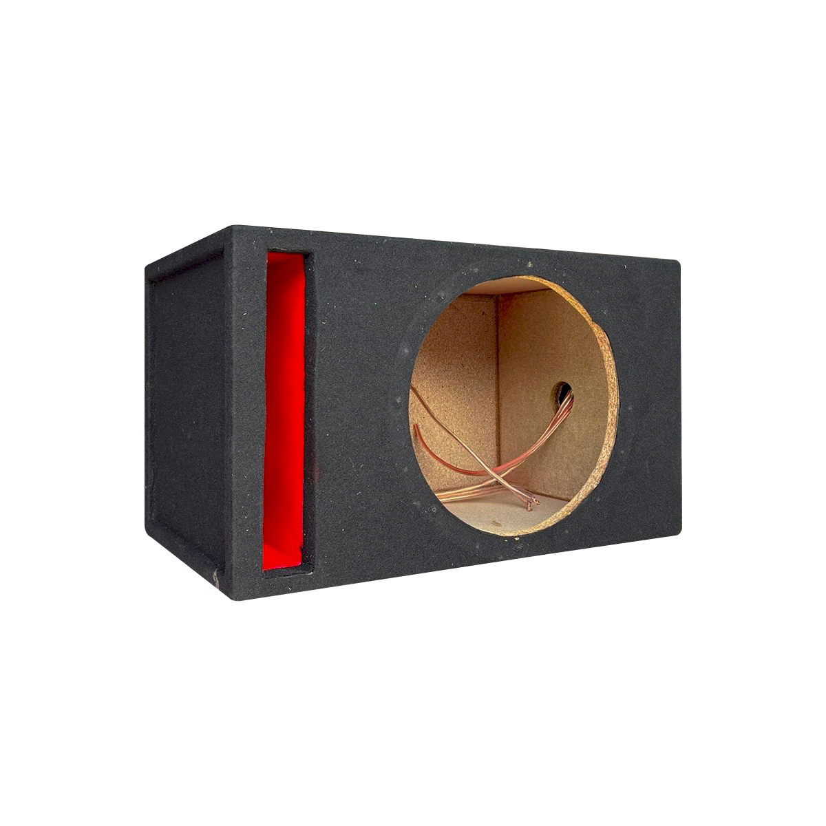 CAJON RECTANGULAR PARA SUBWOOFER DE 12''