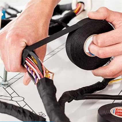 Cinta de tela de arnés de cable automotriz 15M