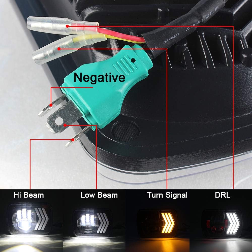 SILVINES LED 7X5 PULGADAS PARA PICKUP 22R