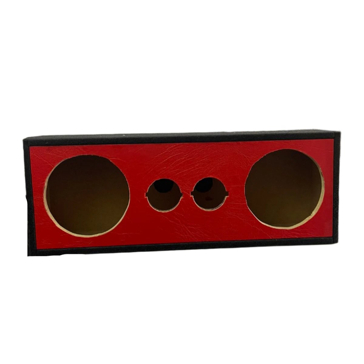 CAJON DE 2 MEDIOS DE 8`` Y 2 TWEETER MATERIAL MDF