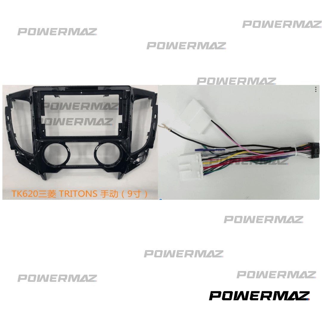 Dash Kit de 9 Pulgadas Mitsubishi l200 2015 - 2019 MANUAL