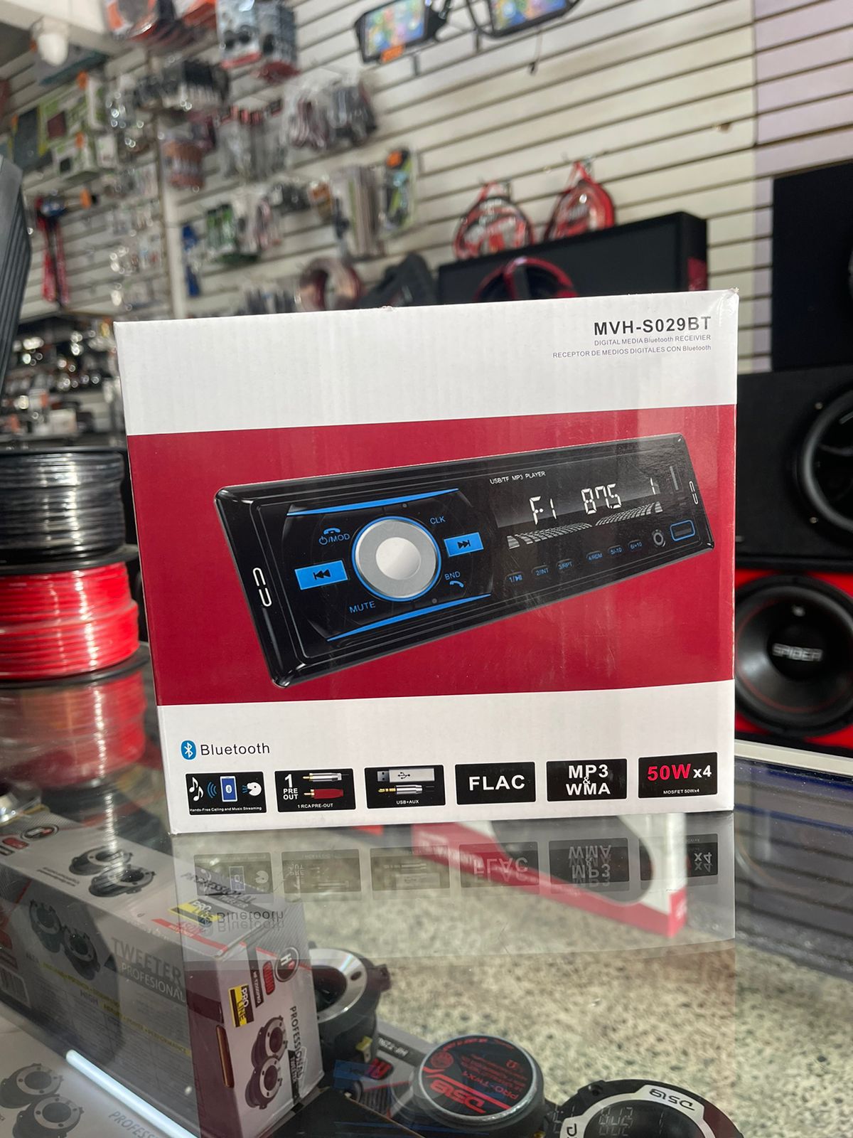 Radio p/Carro B029 Economico PRM