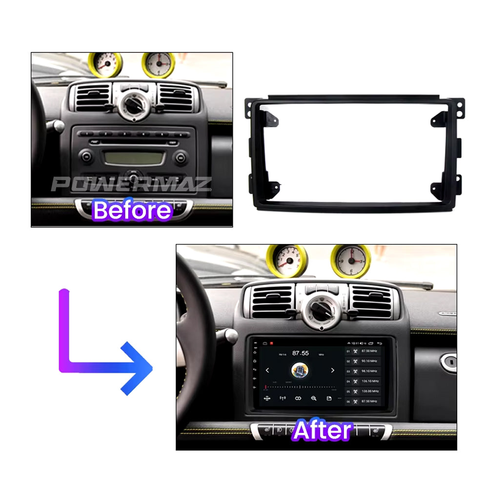 Dash Kit de 9 Pulgadas MERCEDEZ BENZ SMART 2005 al 2010