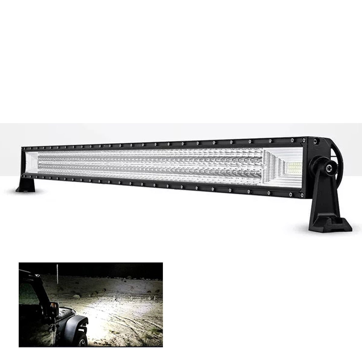 BARRA LED BLANCA CURVA 405 WATTS 32 PULGADAS