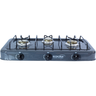 ESTUFA ECOCINA 3 HORNILLAS