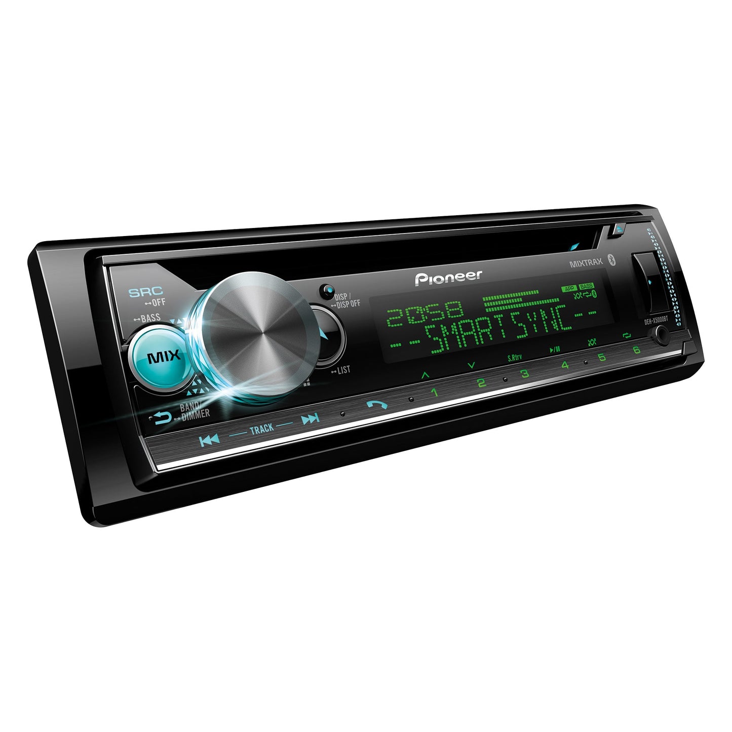 RADIO PIONEER CON DISCO Y BLUETOOTH DEH-X5000BT