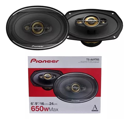PAR DE BOCINAS 6X9 PIONEER DE 650 WATTS / TS-A6978S