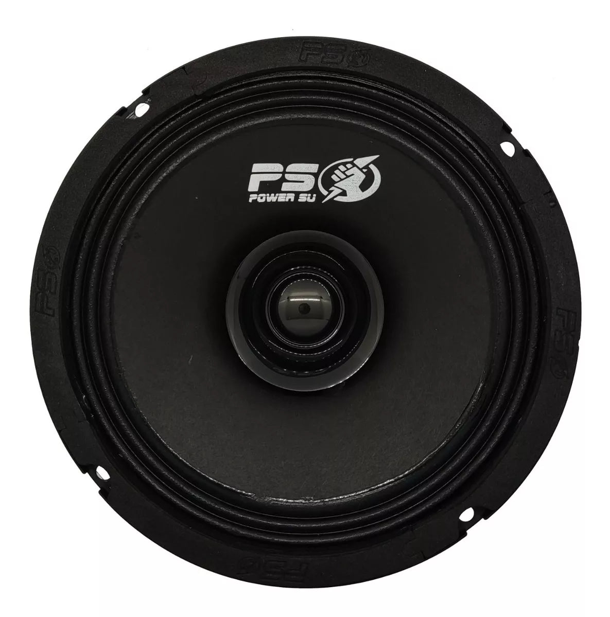 Par de Medios POWERSU 6.5 pulgadas 300W C/Negra