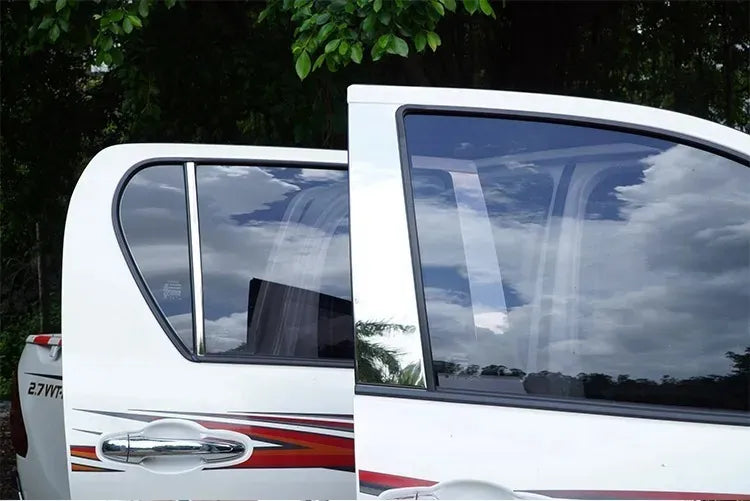 Protectores cromados para puerta, para Toyota Hilux Revo 2016 - 2022