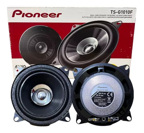 PAR DE BOCINAS PIONEER 190 WATTS 4 PULGADAS TS-G1010F