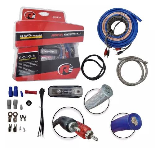 KIT DE CABLES CALIBRE 8 ROCKSERIES