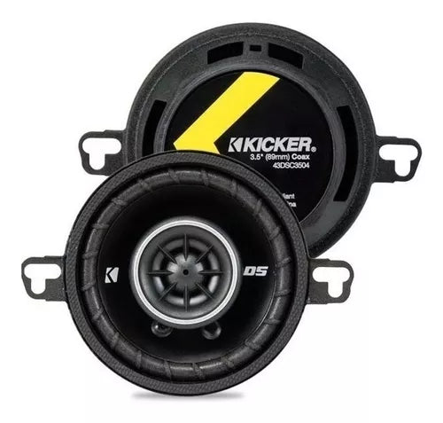 Bocina Kicker Redonda 3.5 PULGADAS 80 WATTS