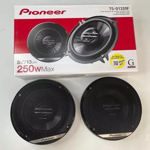 PAR DE BOCINAS PIONEER 250 WATTS 5 PULGADAS TS-G1320F