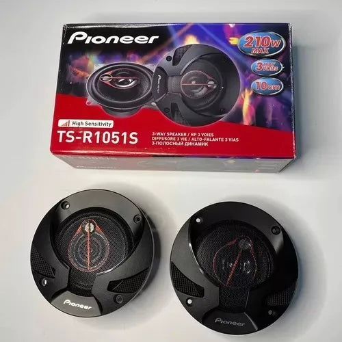 PAR DE BOCINAS PIONEER 210 WATTS 4 PULGADAS TS-R1051S
