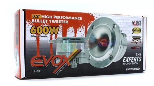 Tweeter EVOX NEO 600W punta de bala