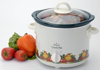 Olla De Cocimiento Lento Marca Rival de 3.3 Litros Color Blanco