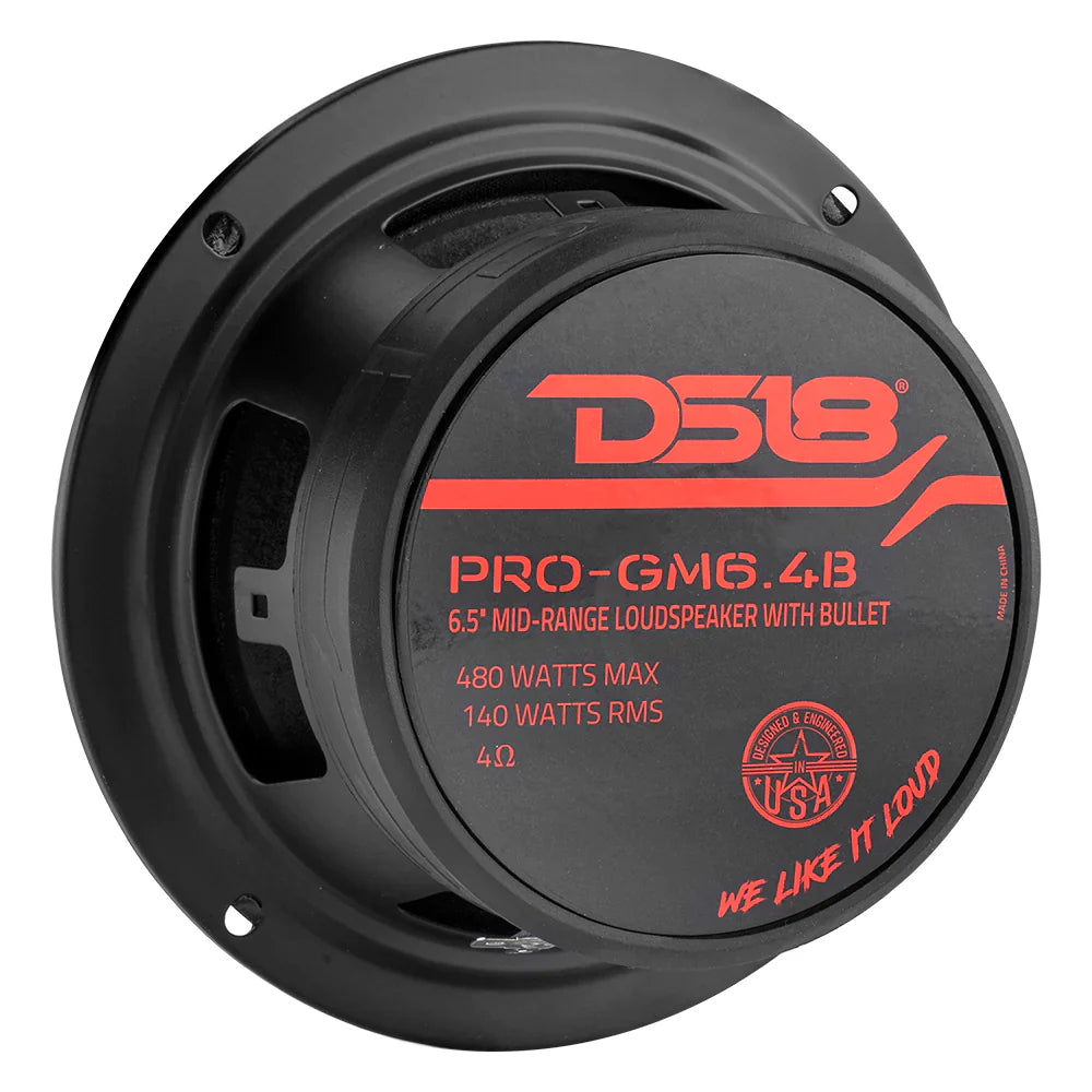 Par de Medios 6.5 de bala DS18 480 watts PRO-GM6.4B