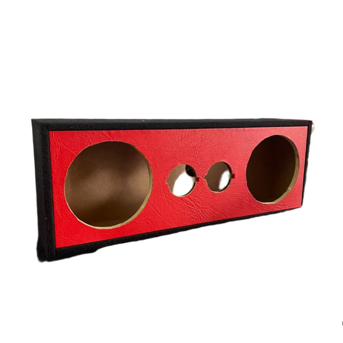 CAJON DE 2 MEDIOS DE 8`` Y 2 TWEETER MATERIAL MDF
