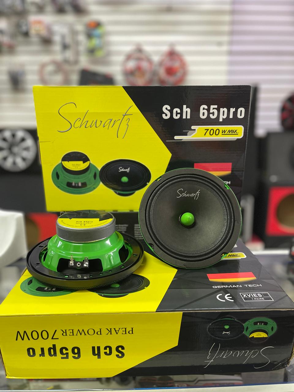 Medios Schwartz 6.5" 700W sch-65pro