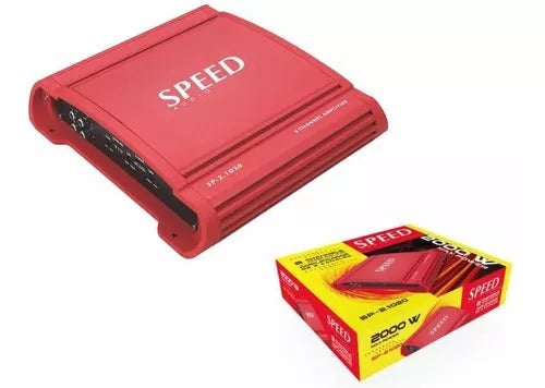 AMPLIFICADOR SPEED 2000W 2 CANALES
