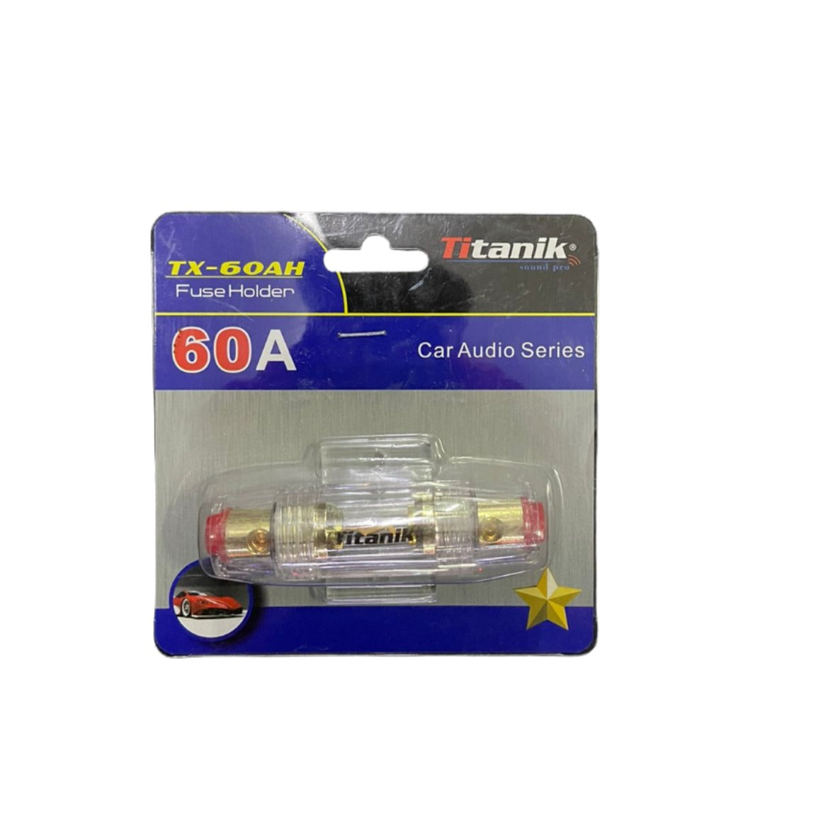 Portafusible para instalación de carro 60amp Titanik