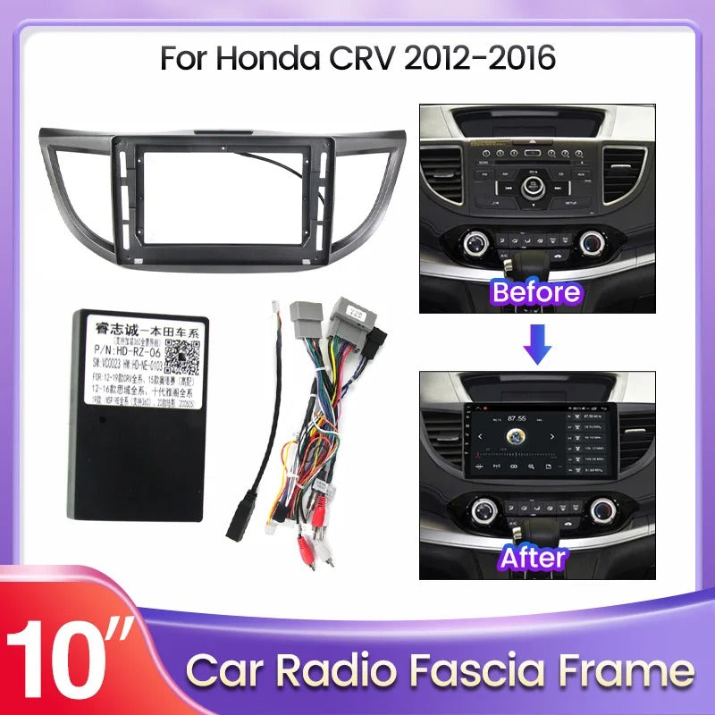 Dash Kit de 10 Pulgadas HONDA CRV 2012 al 2016