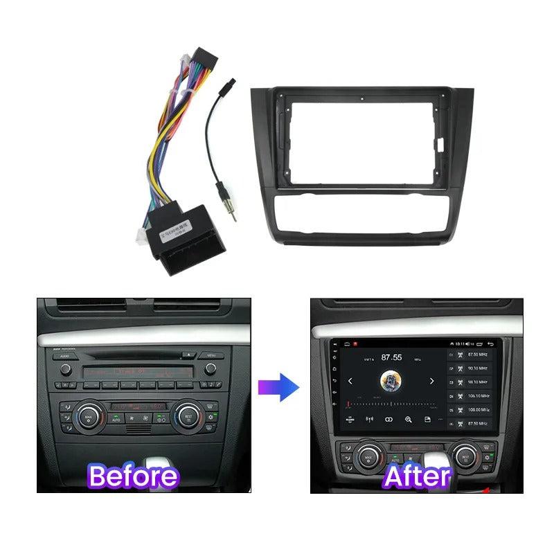 Dash Kit de 9 Pulgadas BMW SERIE 1 AUTOMATICO E88 E82 E81 E87 2004 al 2012