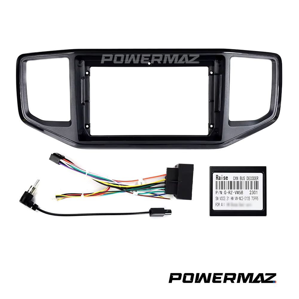 Dash Kit de 9 Pulgadas VOLKSWAGEN AMAROK 2017 al 2020
