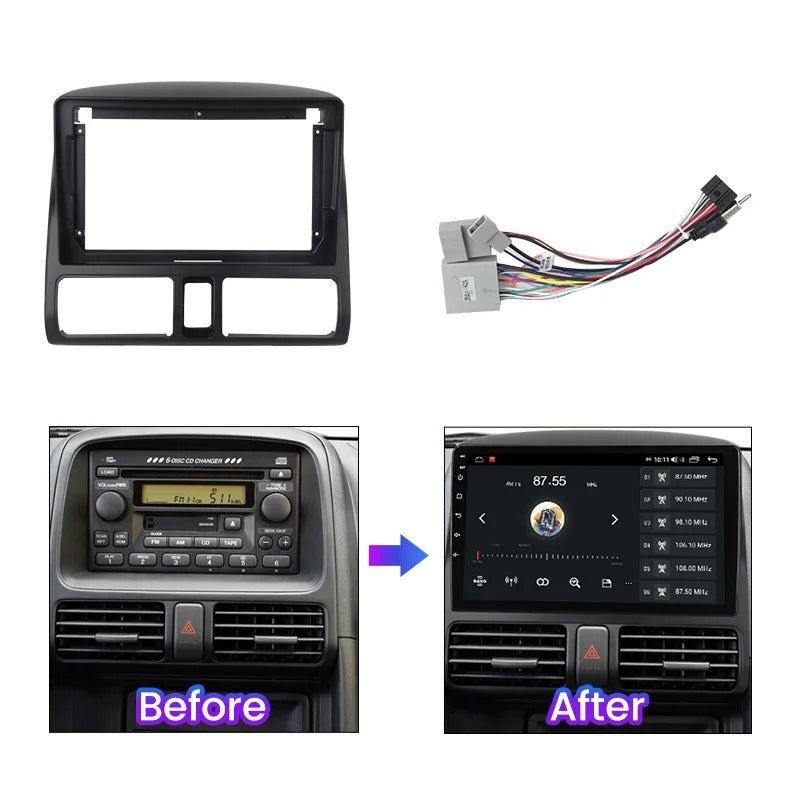Dash Kit de 9 Pulgadas HONDA CRV 2001 al 2006