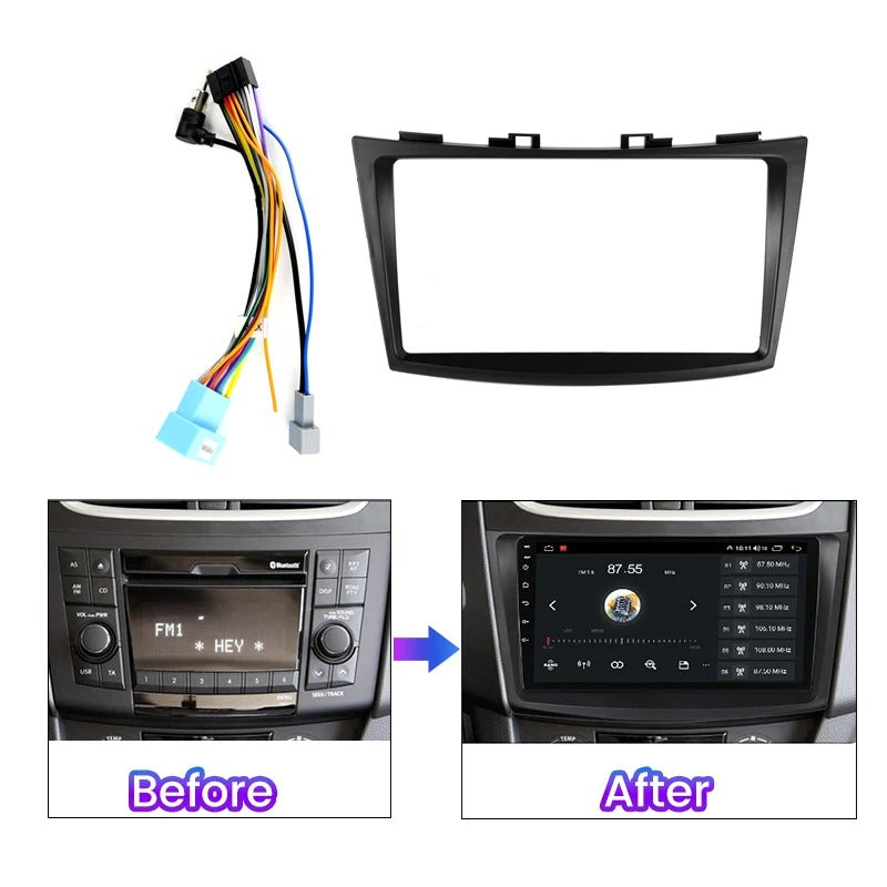 Dash Kit de 9 Pulgadas SUZUKI SWIFT 2011 al 2015