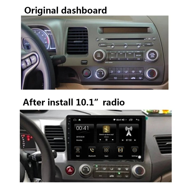 Dash Kit 10 Pulgadas HONDA CIVIC 2008- 2011