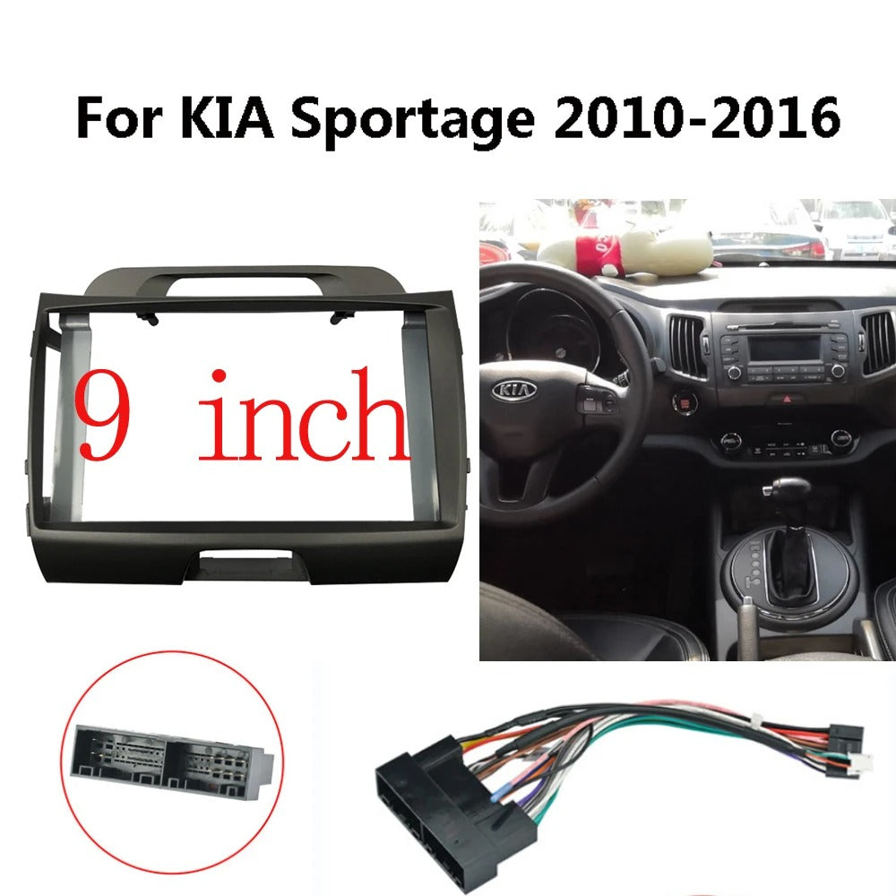 Dash Kit de 9 Pulgadas KIA SPORTAGE 2009 al 2015
