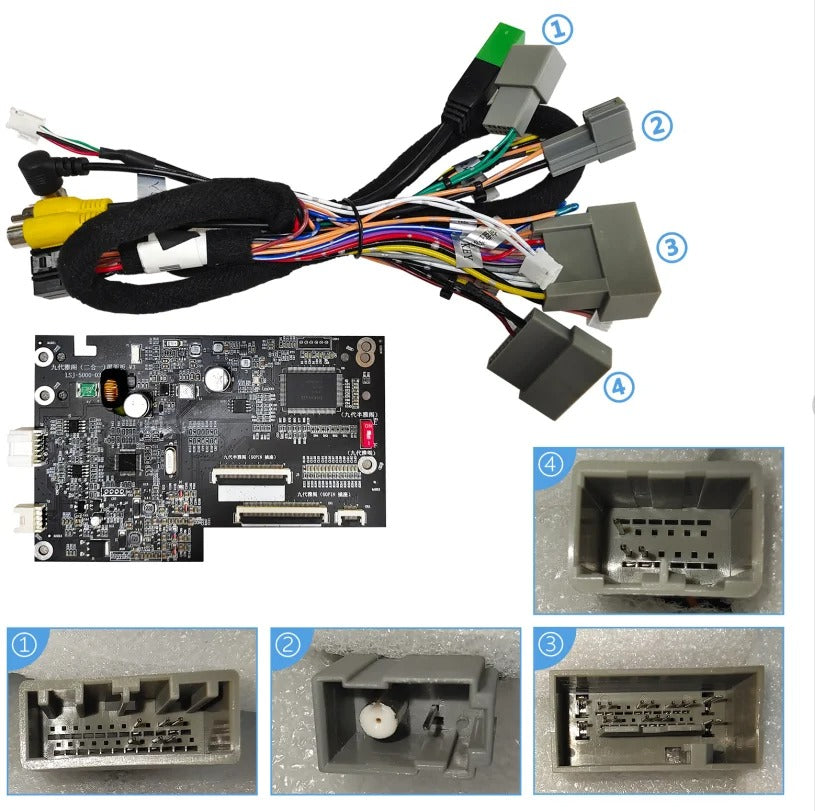 Dash Kit de 10 Pulgadas HONDA ACORD 9 GEN 2014 al 2017