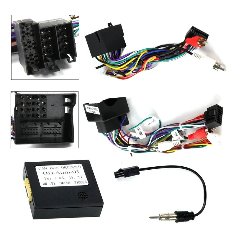 Dash Kit de 9 Pulgadas AUDI A4 2002 al 2008