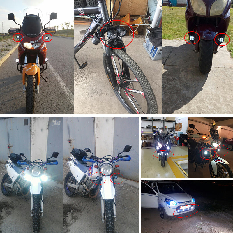 2 NEBLINERAS LED 48 WATTS 6¨