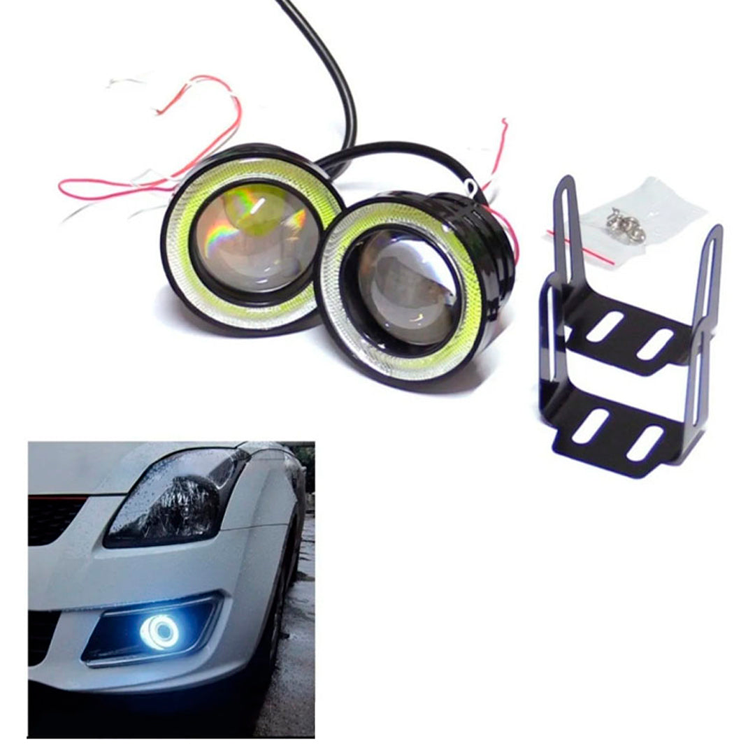 OJO DE ANGEL DE CARRO AZUL Y ROJO